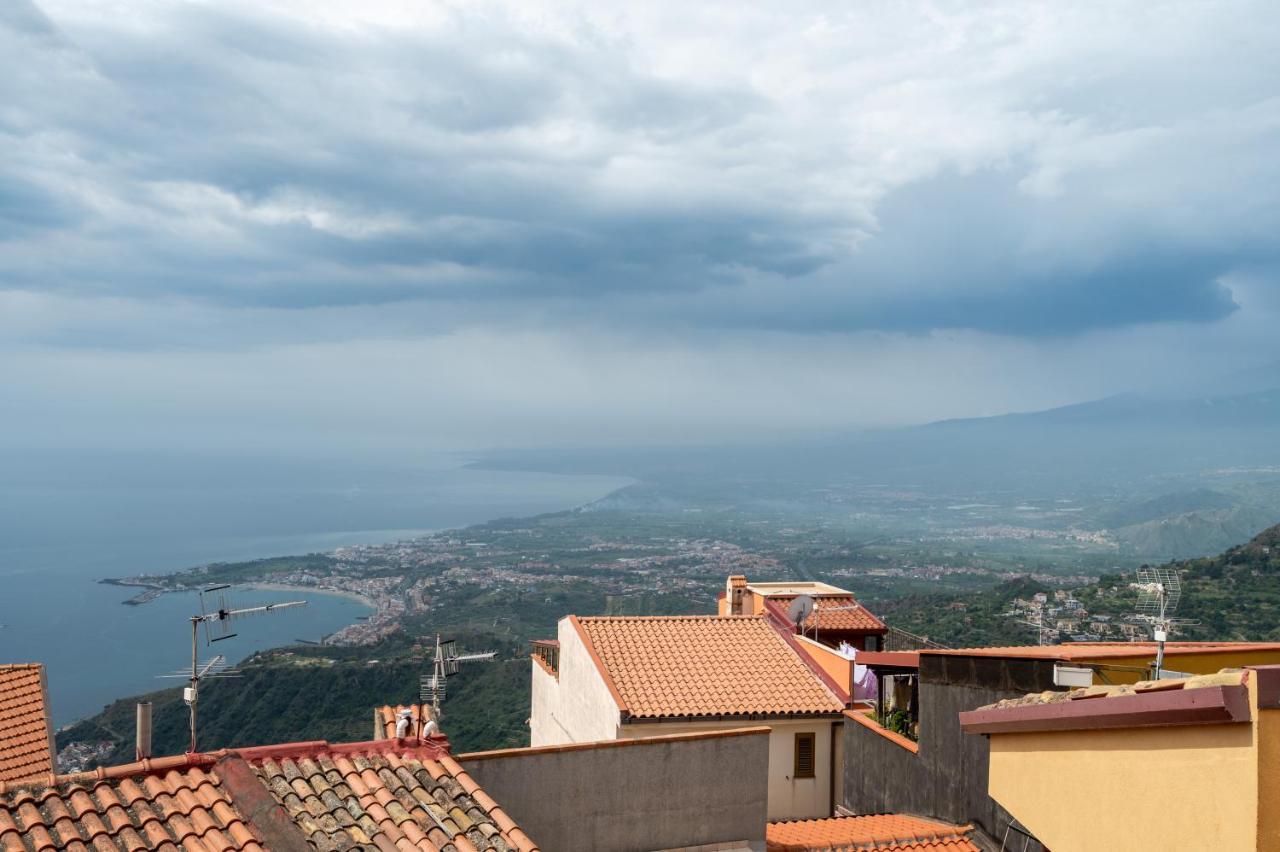 Апартаменти Castelmola Casa Chiocciola With Terraces Екстер'єр фото